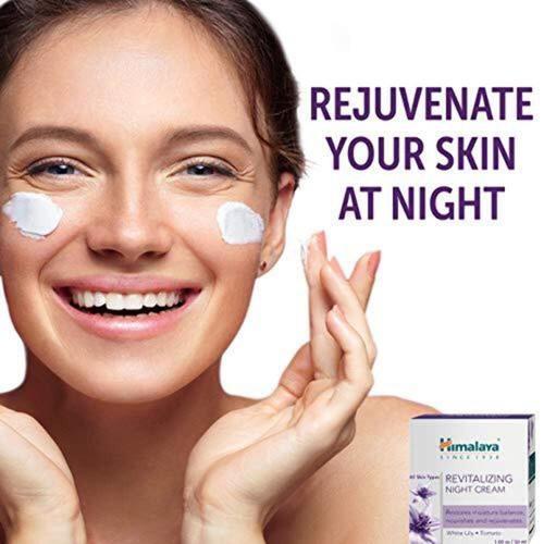Himalaya Revitalizing Night Cream Restores Moisture Balance 50GM | FREE SHIPPING - Picture 4 of 6
