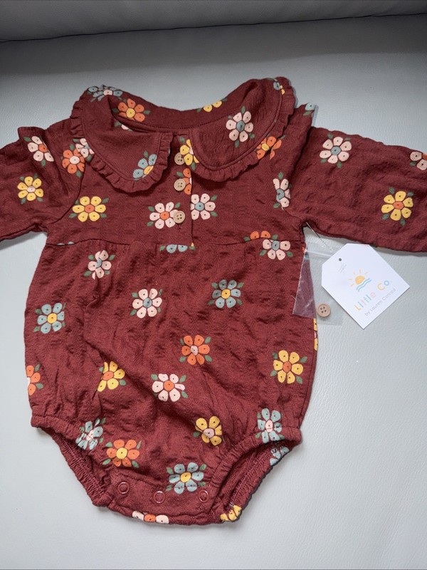 Little Co. By Lauren Conrad Long Sleeve Girl Size 3M One Piece Romper