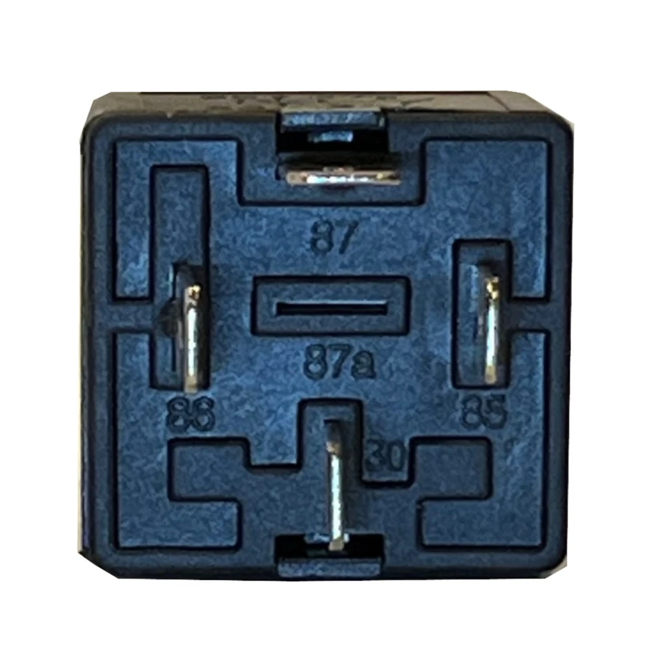 10 Pack of 12V 30 Amp 4-Pin SPST Automotive Relay & Harness Socket Plug Kit - Image 3 of 4