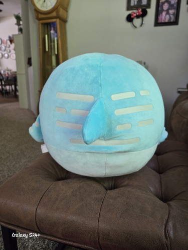 Samezu Mochi Tiger Shark Plush Pillow SS-033 13” Hidden Pocket - Picture 3 of 5