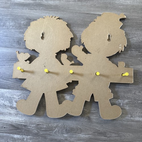 Vintage 1972 Kinder Raggedy Ann & Andy Wandgarderobe zum Aufhängen - Bild 5 von 5
