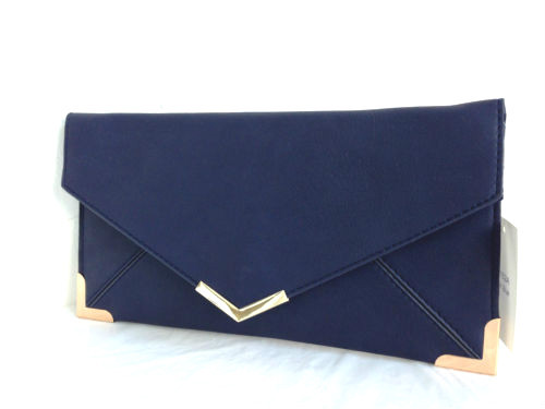 NEW FAUX LEATHER SUEDE ENVELOPE EVENING DAY CLUTCH BAG SHOULDER PROM WEDDING - Picture 24 of 44