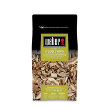 Weber Apple Wood Chips | Hardwood Cooking Pellets | 0.7 kg | BBQ Smoker...