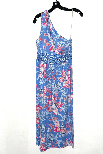 Lily Pulitzer Helina One Shoulder Midi Dress Multi L; NWT $188 - Picture 8 of 18