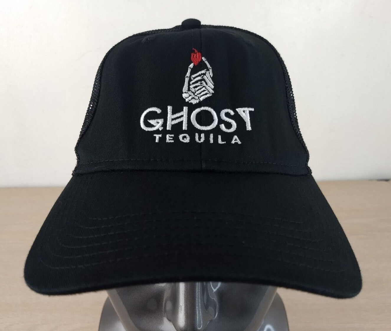 GHOST TEQUILA ADJUSTABLE SNAPBACK TRUCKER/MESH HA… - image 1