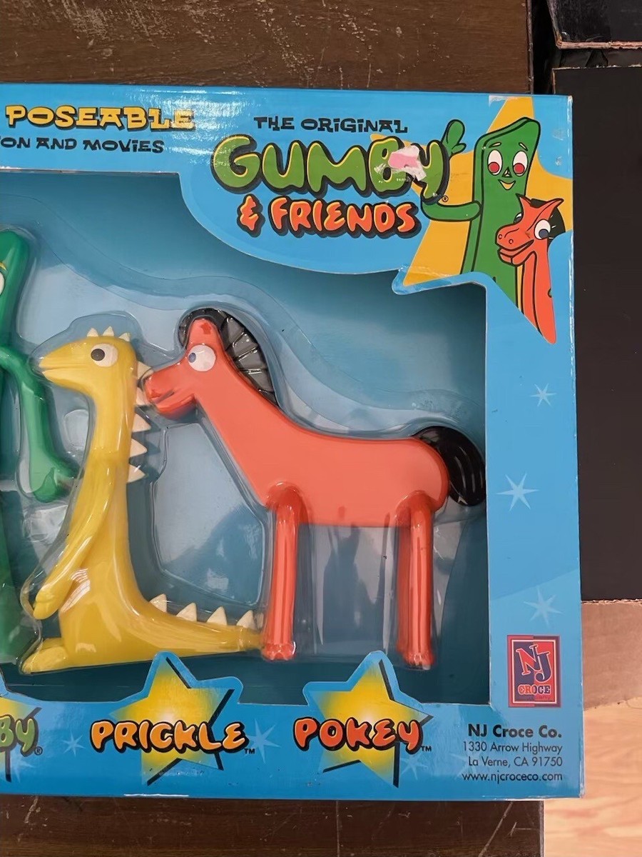ＧＩ ＧＵＭＢＹ VTG Flexible Gumby Figures Rare Collectible Prema Toy