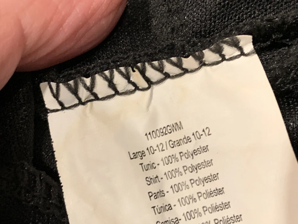 Череп ниндзя костюм золото весело мир ребенка большой (10-12) без брюки - Изображение 2 из 4