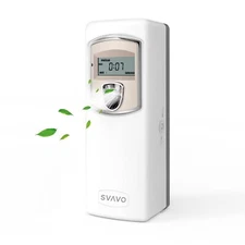 	AIR FRESHENER DISPENSER Automatic LCD Fragrance Wall Mount Free Standing SVAVO	