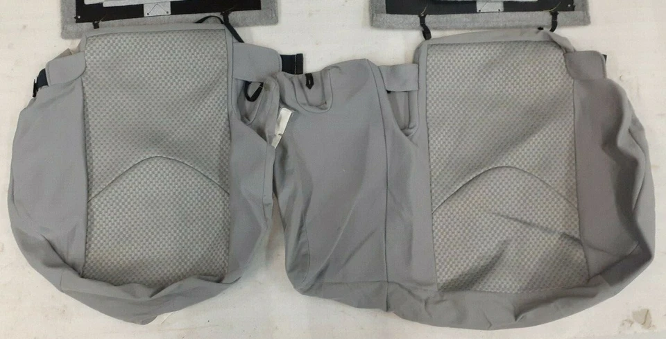 2006-2008 Toyota Rav4 OEM Factory Cloth Cover Set Gray - Image 3 of 4