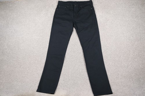 Levis 511 Slim Jeans W33 L34 Mens Black Straight Denim FREE RETURNS | eBay