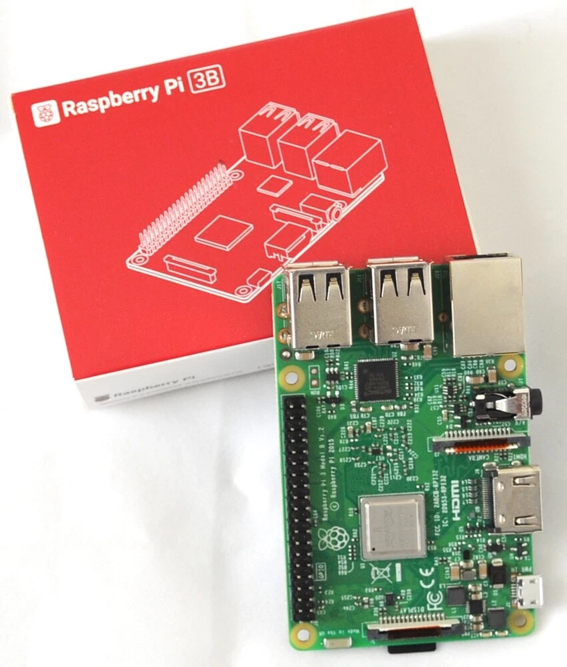 Raspberry Pi 3 Model B Quad Core 1.2ghz 64bit CPU 1gb RAM WiFi & Bluetooth 4.1 - Image 2 of 2