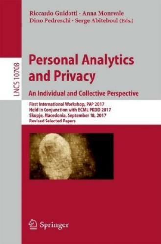 Thumbnail - Personal Analytics And Privacy. An Individual And Collective