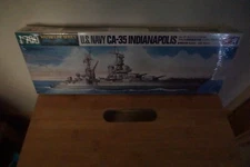   1:700 Tamiya U.S. Navy CA-35 Indianapolis Item 31804 "Sealed in Box"  