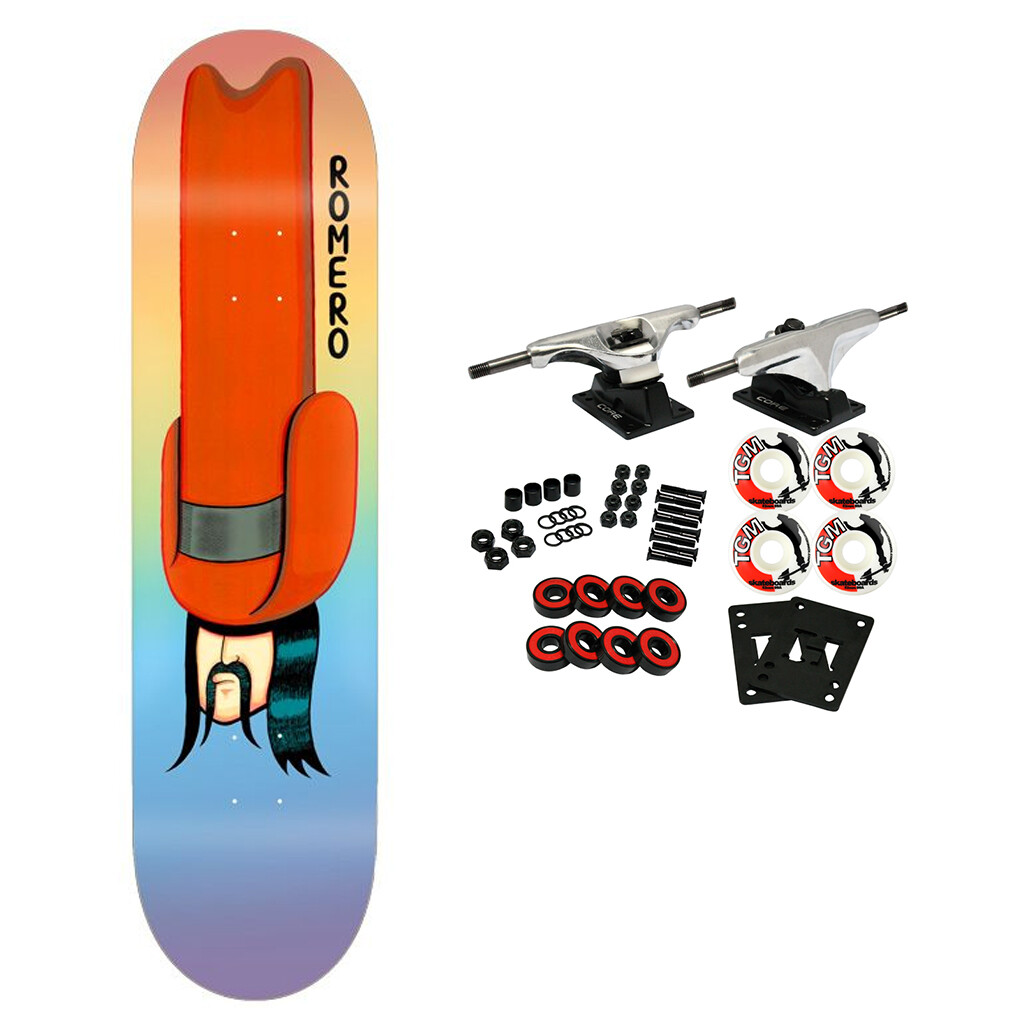 Toy Machine Skateboard Complete Romero Tall Hat 8.0