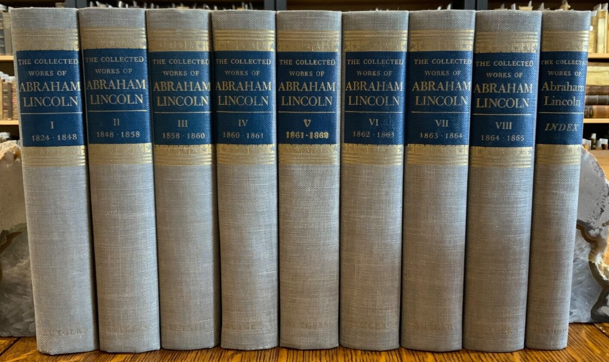 1955 Collected Works of Abraham Lincoln 8 Volumes + Index Set | eBay