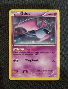 Pokemon TCG Plasma Storm Zubat 53/135 - Excellent
