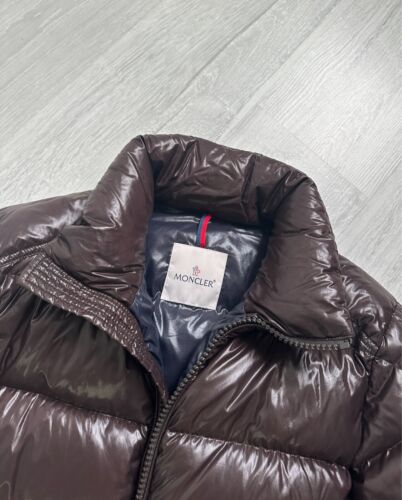 Men's Authentic MONCLER Maya Down Puffer Jacket RARE Size 3 ~M made in ITALY - Picture 7 of 15
