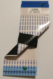 Hisense TV LVDS Flachbandkabel 1216930 - ICT 200203 - E351988 - 20706  H50BE7000