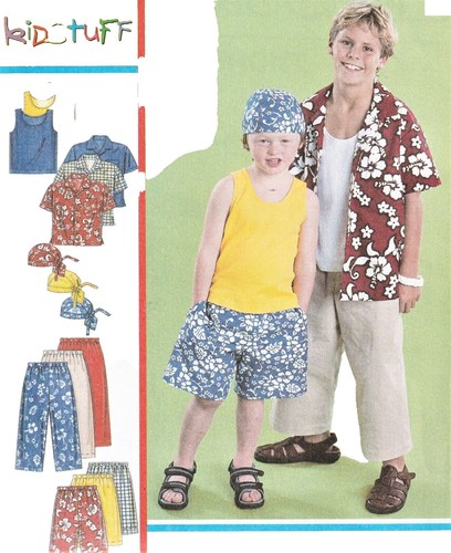 SImplicity 7182 Easy Wardrobe Pants Blouse Hat Tote Misses SIzes 8