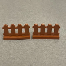 Lego 33303 Reddish Brown Replacement Add-on Pieces Parts Lot of 2