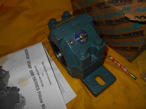 NUEVO COJINETE BLOQUE ALMOHADA DODGE EE. UU. H2S511USAF #043997 - Imagen 4 de 7