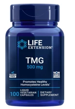 TMG 500mg Trimethylglycine Supplement – Supports Healthy Homocysteine Levels