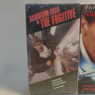 The Fugitive, Air Force One VHS Lot Harrison Ford, Tommy Lee