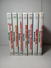Lot of 7 Great Illustrated Classics Hardcover Books Moby Dick Three Musketeers..