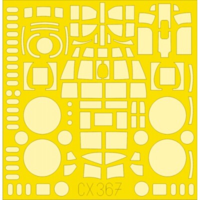 MW22 EDUARD CX367 LANCASTER B MK.III DAMBUSTER  1/72 MASK for AIRFIX