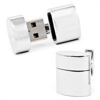 Silver Oval 4gb Usb Flash Drive Cufflinks Free Shipping Silver Oval 4gb Usb Flash Drive Cufflinks Free Shipping