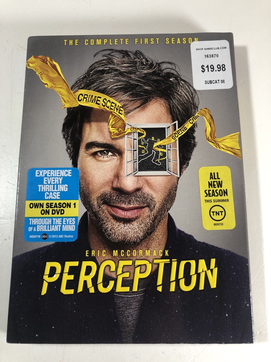 Perception: The Complete First Season DVD, 2013, 2-Disc Set