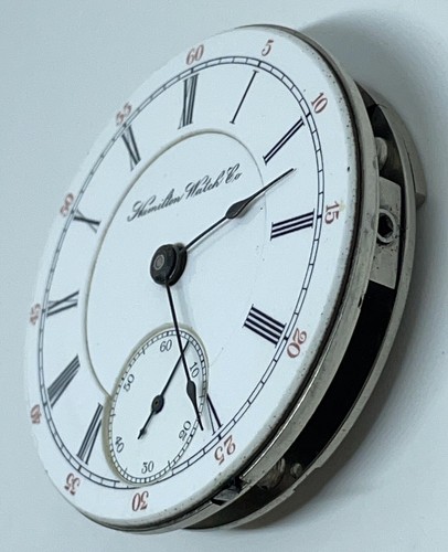 HAMILTON POCKET WATCH MOVEMENT USA 1903 18s 21 Jewels Needs a Service - Picture 3 of 19