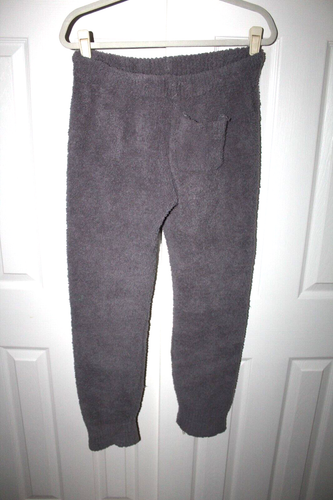 POL grau Berber Fleece kuschelige Kordelzug Lounge Hose Jogginghose Größe Large - Bild 10 von 14