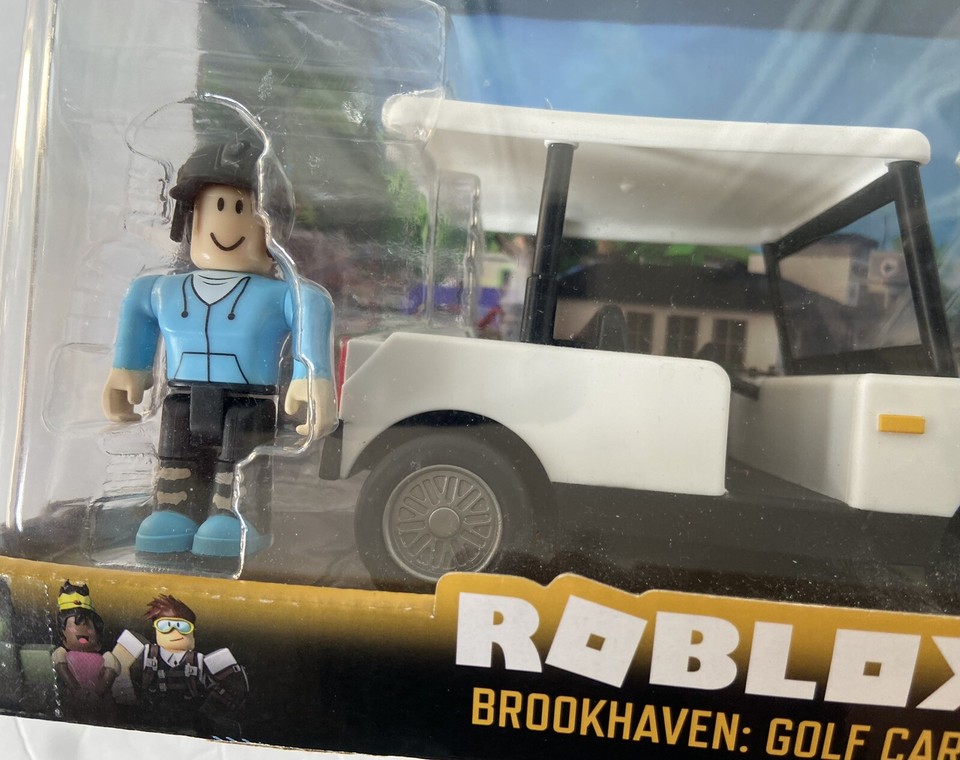Roblox Brookhaven Golf Cart Playset Toy Brand new In Box eBay
