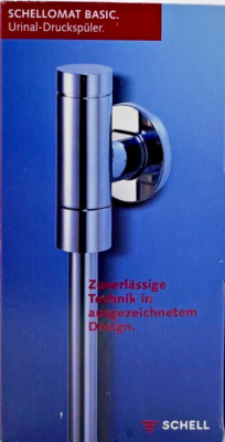 Schell Druckspüler Schellomat Basic 024760699 Urinal Druckspühler NEU OVP