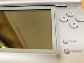 【Unused】Nintendo DS Lite Launch Edition GlossSilver Game Handheld System w/Bonus