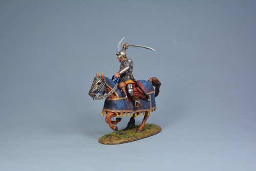 EQUIPO MINIATURAS ASEDIO DE VIENA 1683 VEA6012C OTOMANA CARGA CON ESPADA PLATA - Imagen 3 de 8