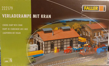 Faller 222179 N Verladerampe mit Kran, ab Ep. I 1:160 neu+OVP