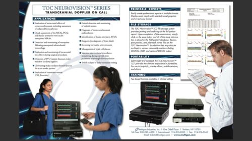 Transcranial Doppler (TCD) Multigon TOC1M0 NEUROVISION *NEW** w/1 MFG WARRANTY - Picture 3 of 5