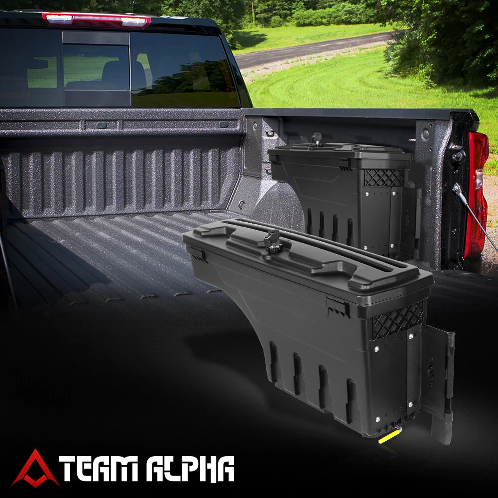 Fits 2007 2020 Tundra Right Side Truck Bed Wheel Well Storage Tool Box w Lock