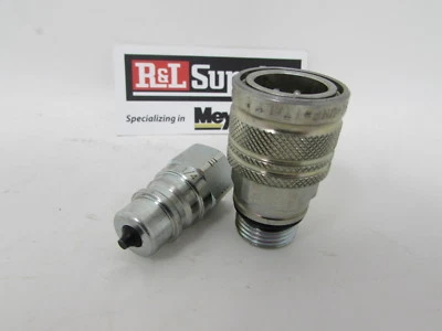 R&L SUPPLY NEW MEYER SNOW PLOW COUPLER KIT PIN STYLE FEMALE 3/4" O-RING 15847C