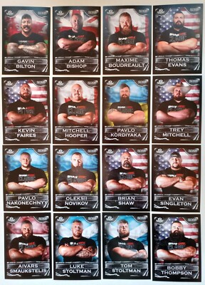 2023 Shaw Classic/Strongest Man on Earth Set SMOE Worlds WSM Tom Thor Mitchell