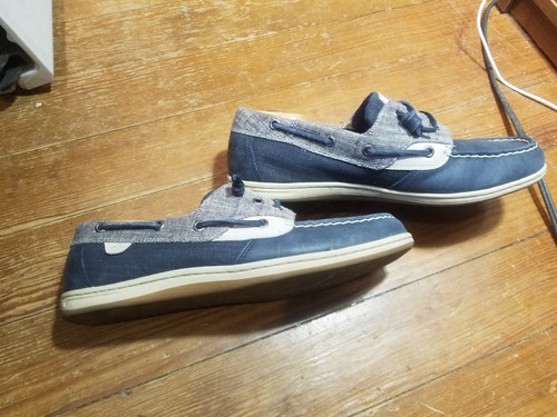 Zapatos de barco Sperry Top-Sider Songfish talla: 11 M color: lino/marina azul marino - Imagen 2 de 8