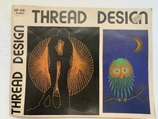 Thread Design by James E. Gick 1974 Hippy Trippy Psychedelic Mod Fun Paperback