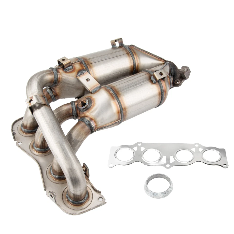 Convertidor catalítico colector delantero 16385 para Toyota RAV4 2001 2002 2003 2,0 L Foto 2 de 4