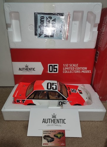 1:12 Authentic HDT VK Commodore 05 Peter Brock LarryPerkins 1984 Bathurst Winner