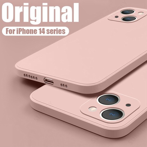 For iPhone 14 13 12 Pro Max 11 XR XS 8 7 Liquid Silicone Velvet Soft Case Cover - Picture 22 of 24
