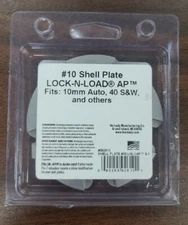 NEW Hornady 392610 Lock-N-Load Shell Plate 357 Sig 10MM 40 S&W #10