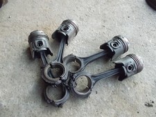 Farmall H Early Sh O4 Hv Tractor 4) Engine Motor R Power Pistons Ring Rods Rod