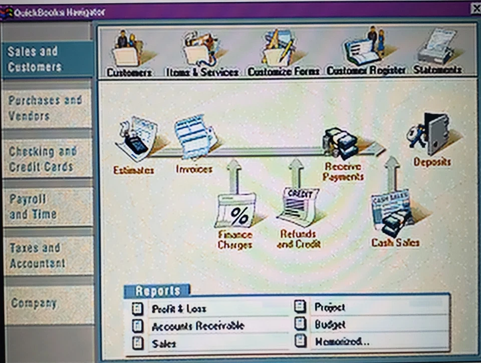 Quickbooks & Quickbooks Pro 5.0 Accounting Software Disc 1996 - 25 Uses - Image 4 of 4